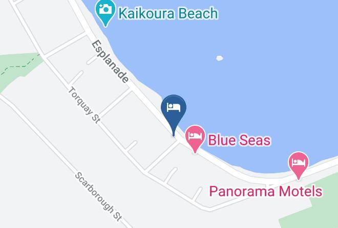 Kaikoura - The Anchor Inn Motel Kaikoura Maps