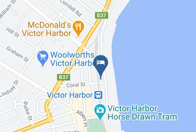 Victor Harbor - The Anchorage Hotel Maps