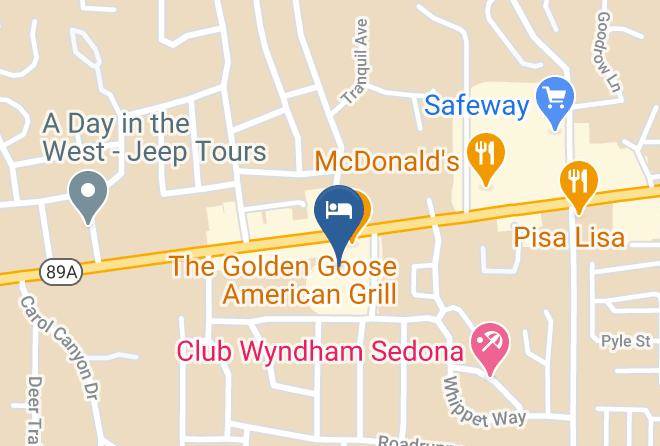 Yavapai - Andante Inn Of Sedona Maps
