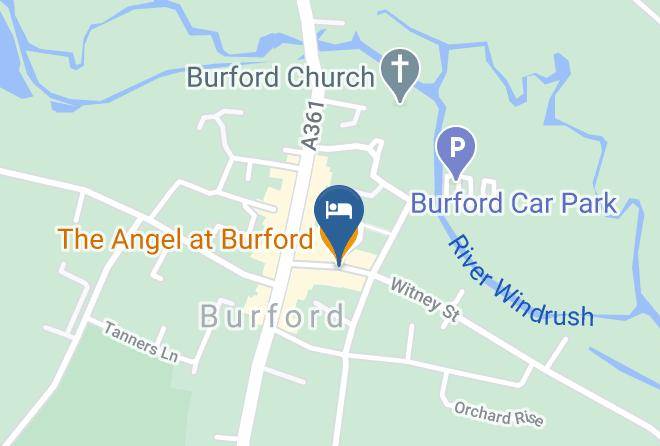 Oxon - The Angel At Burford Maps