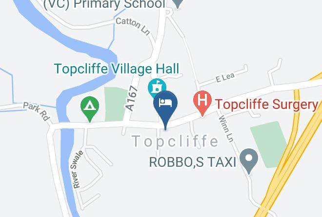 North Yorkshire - The Angel At Topcliffe Maps