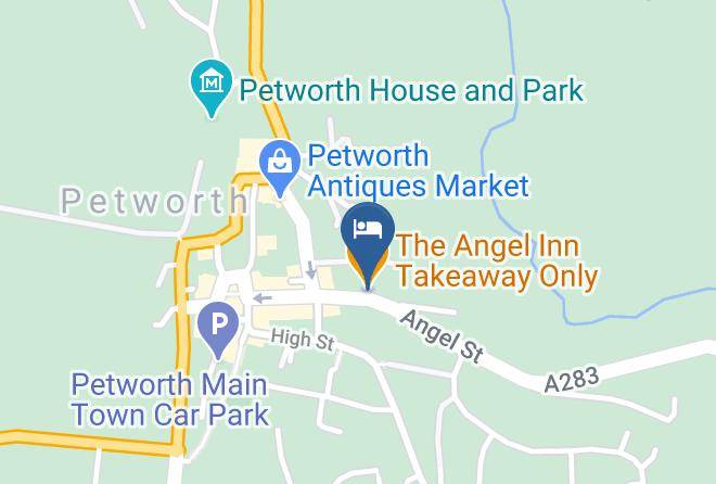 West Sussex - The Angel Inn Takeaway Only Maps