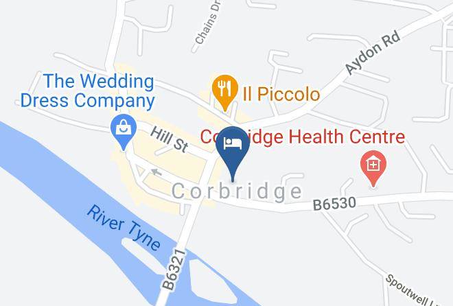Northumberland - The Angel Of Corbridge Maps