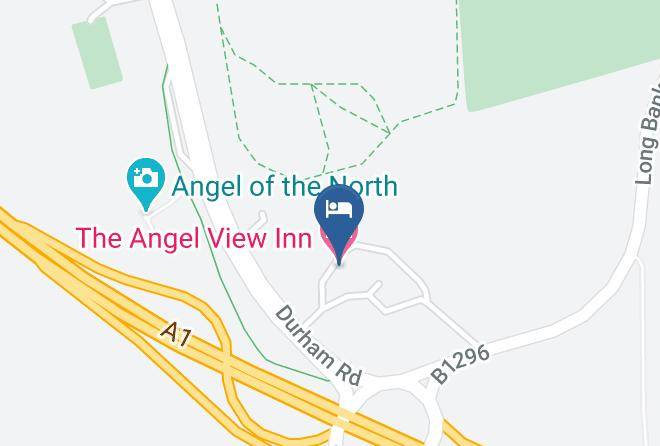 Gateshead - The Angel View Inn Maps
