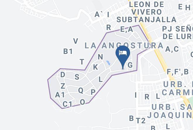 Ica - Hotel La Angostura Maps