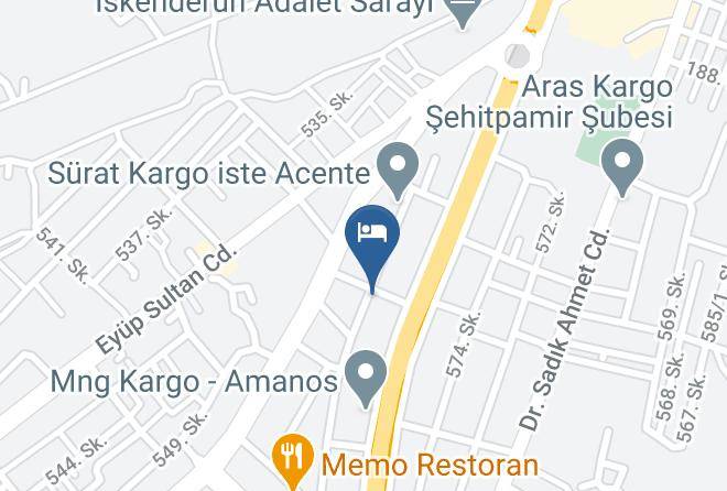 Iskenderun - The Anilife Hotels Maps