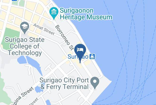 Surigao Del Norte - The Annex Hotel Tavern Maps