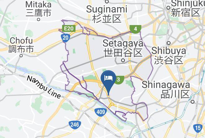 Setagaya Ward - The Aoca Tokyo Kaminoge Maps