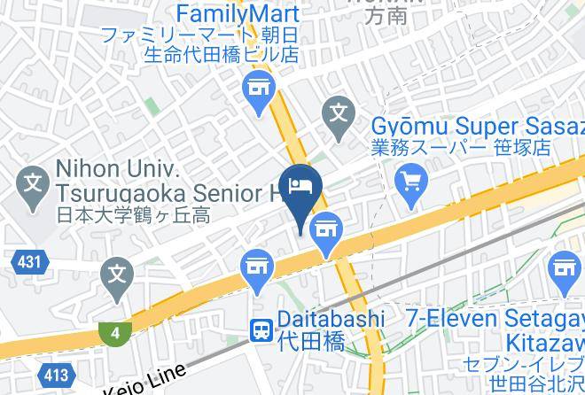 Suginami Ward - The Aoca Tokyo Kaminoge Maps