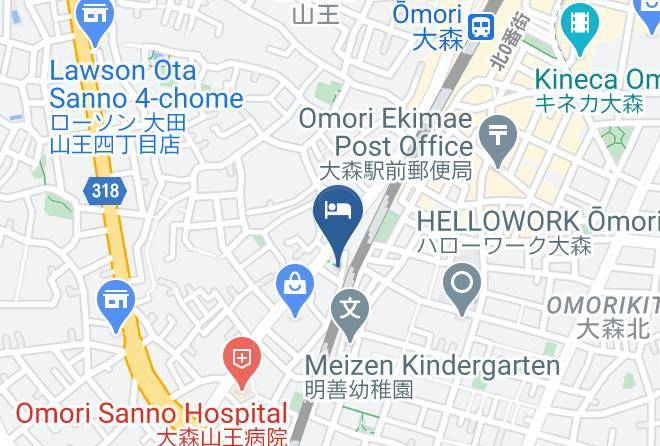 Ota Ward - The Aoca Tokyo Sanno Maps
