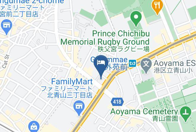 The Aoyama Grand Hotel Map