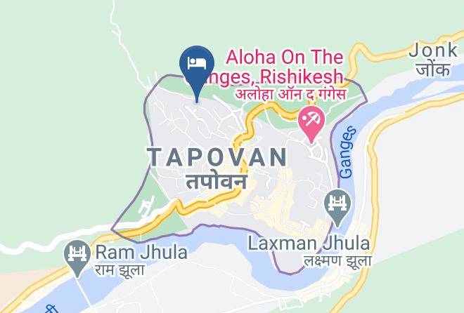 Rishikesh - The Aradhya Gange Hotel Maps