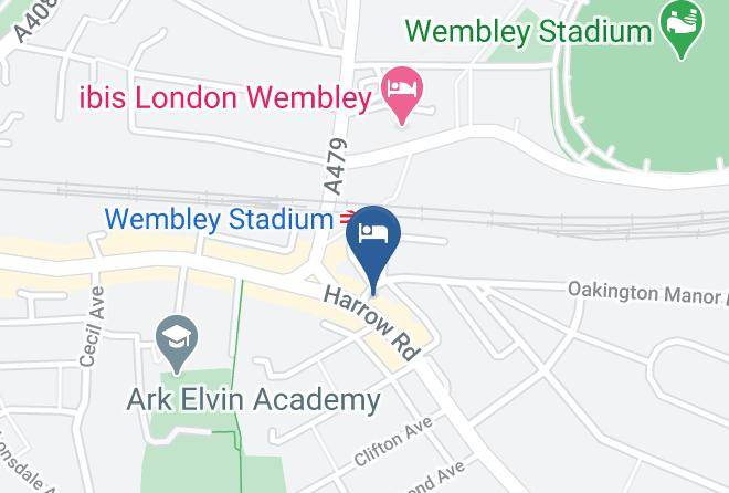 London - The Arch Wembley Maps