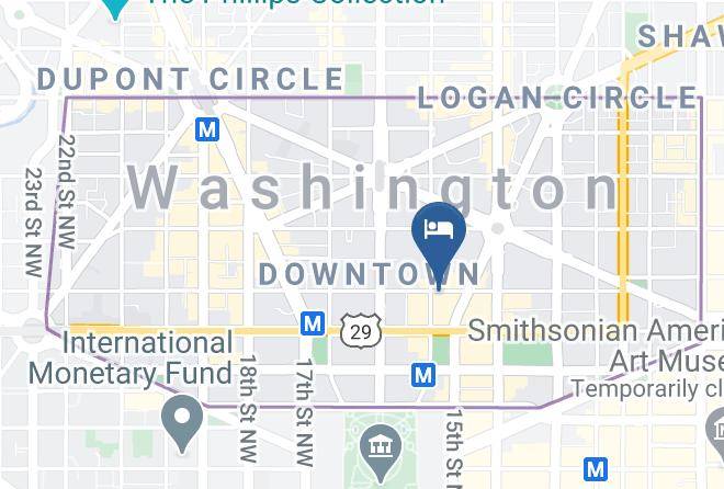 City Of Washington - Architect Hotel Maps