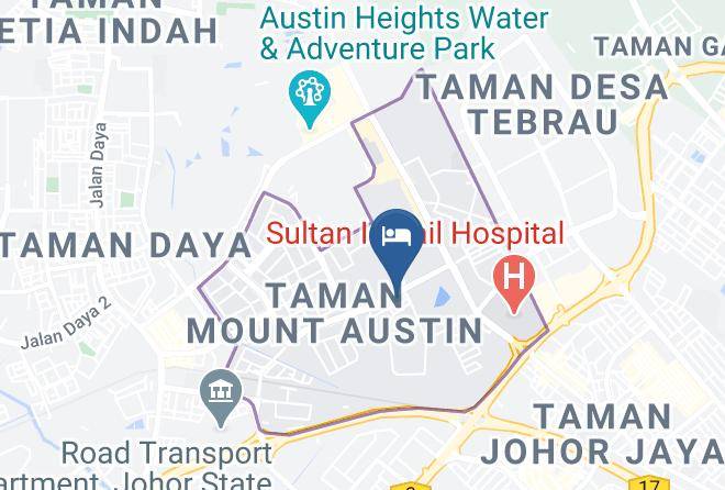 Johor Bahru - The Ardens Hotel Austin Maps