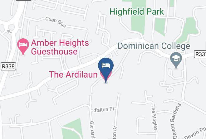 Galway - The Ardilaun Hotel Maps