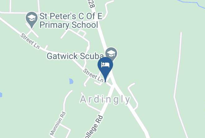 West Sussex - The Ardingly Inn Maps