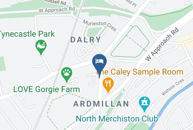 Edinburgh City - Ardmillan Hotel Maps