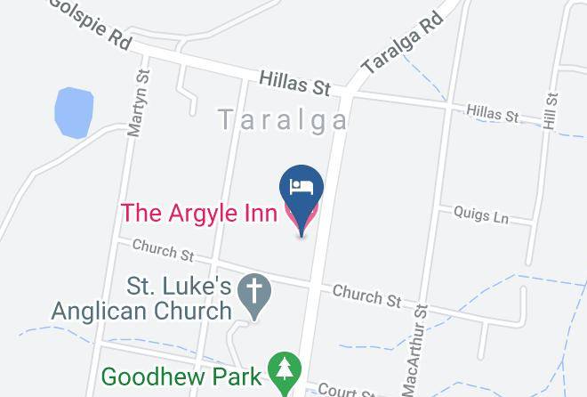 Upper Lachlan Shire - The Argyle Inn Maps