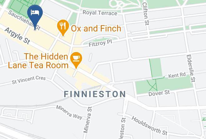 Glasgow City - The Argyll Hotel Maps