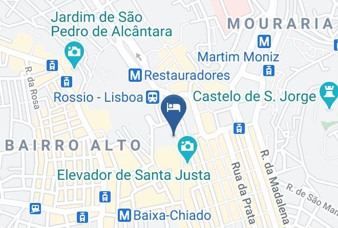 Lisbon - The Art Inn Lisbon Maps