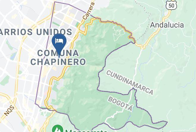 Bogota - The Artisan D C Hotel Autograph Collection Maps