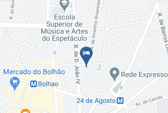 Bonfim - The Editory Artist Baixa Porto Hotel Maps