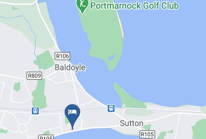 The Artist Residence Dublin Map