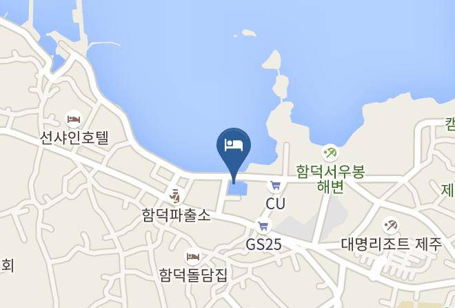 Jejusi - The Artstay Jeju Hamdeok Hotel Maps