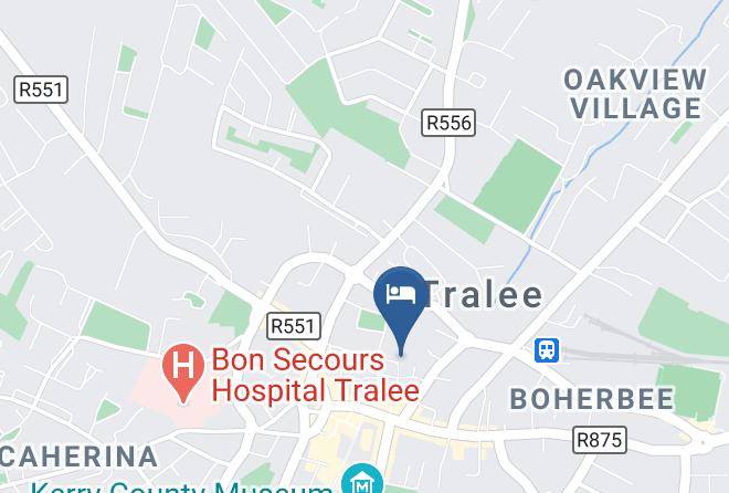 Tralee - The Ashe Hotel Maps