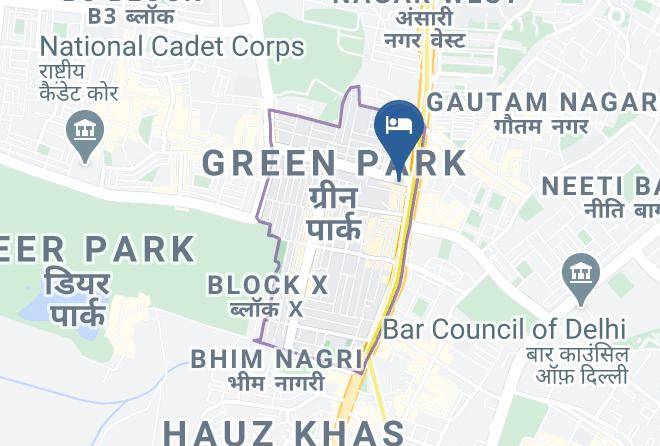 New Delhi - The Ashtan Sarovar Portico Maps