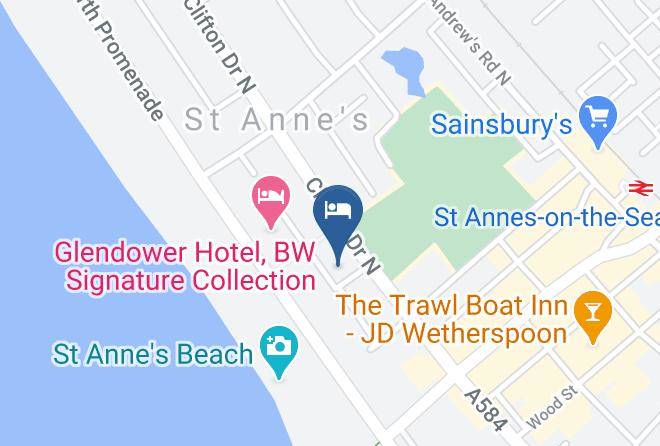 Lancs - The Ashton Park Hotel Maps