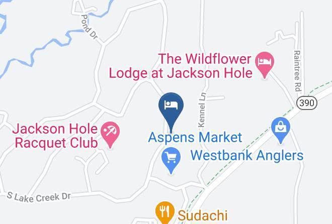Teton - The Aspens Condominiums By Jackson Hole Real Estate Company Maps