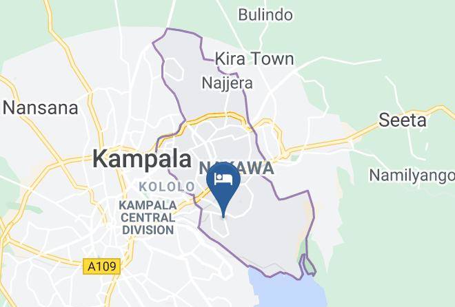 Kampala Cityncil - The Athena Hotel Maps