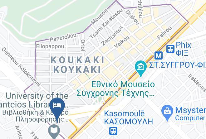 Central Athens - The Athens Getaway My Greek Vacations Maps