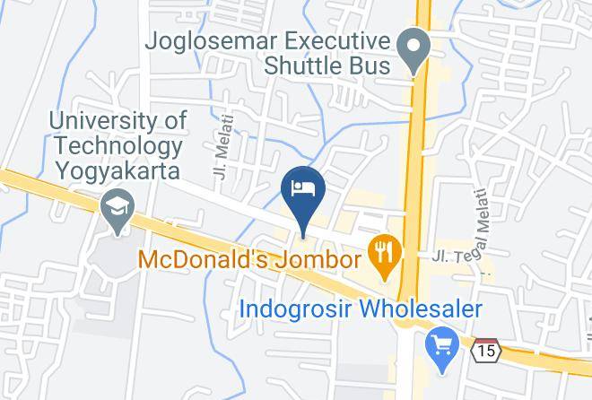Sleman - The Atrium Hotel And Resort Yogyakarta Maps