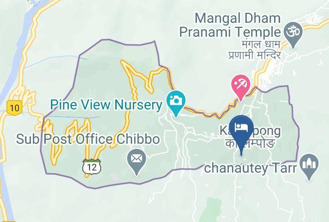 Kalimpang - The Atrium Park Homestay Kalimpong Maps