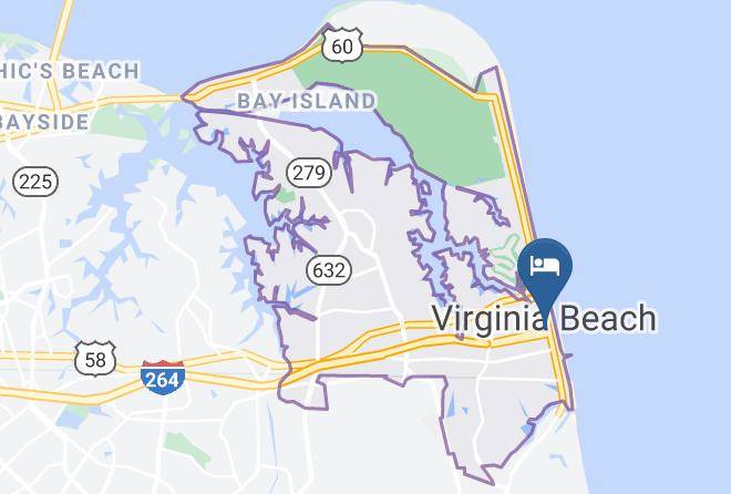 Virginia Beach City - The Atrium Resort Maps