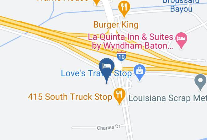 West Baton Rouge Par - The Audubon Inn Maps