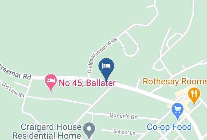 Aberdeenshire - The Auld Kirk Bed And Breakfast Maps