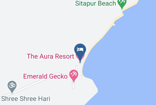 Port Blair - The Aura Resort Maps