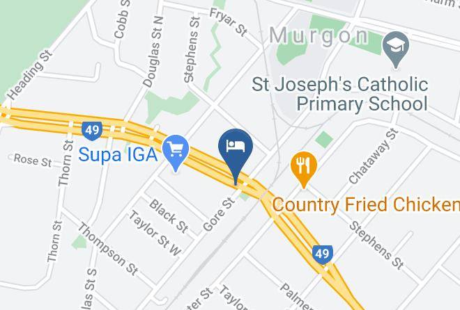 South Burnett - The Australian Hotel Murgon Maps