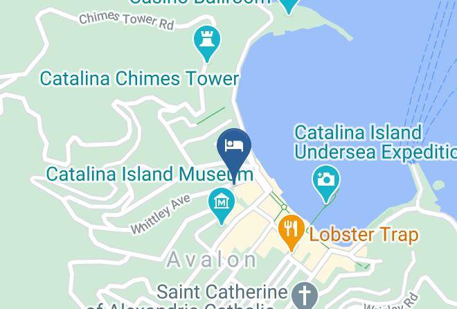 Los Angeles - The Avalon Hotel Maps