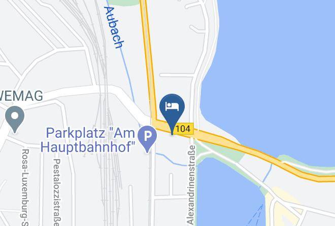 Schwerin - The Avalon Hotel Schwerin Maps