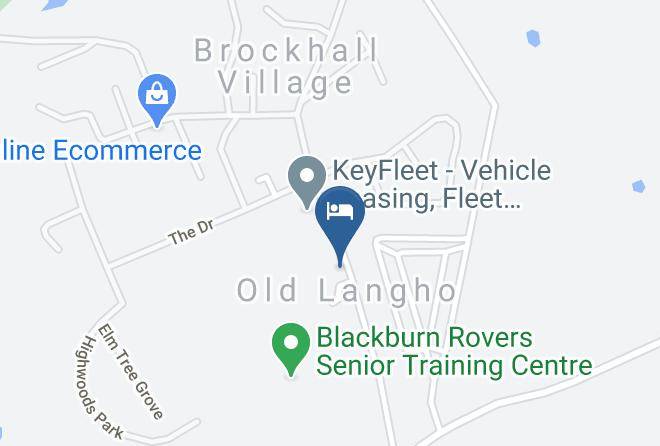 Lancs - The Avenue Hotel Blackburn Maps