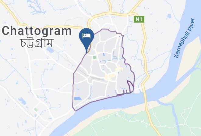 Chittagong - The Avenue Hotel & Suites Maps