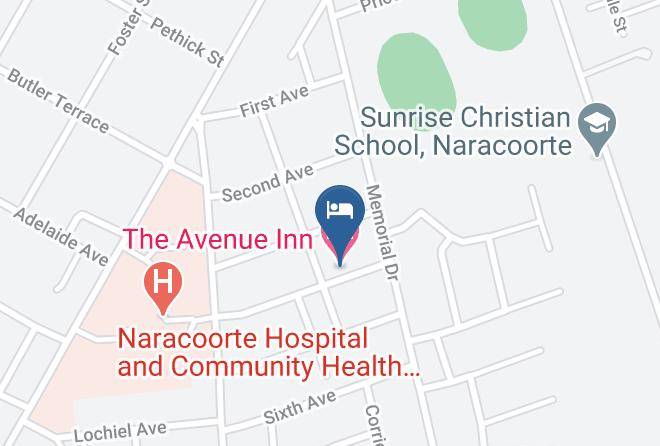 Naracoorte And Lucindale - The Avenue Inn Maps