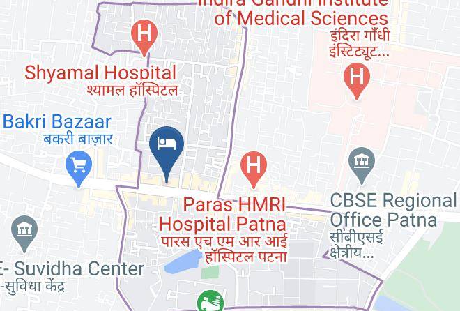 Patna - The Avr Hotel Maps