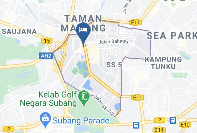 Petaling - The Azure Residences Maps