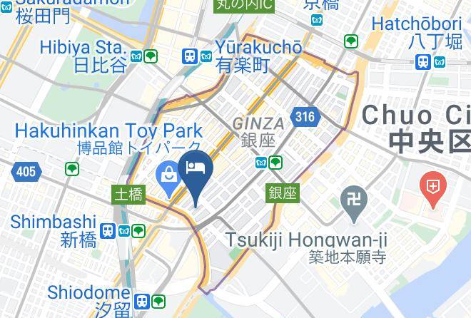 Chuo Ward - The B Ginza Maps